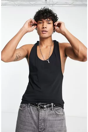 ASOS Tank Tops - Muscle Fit Tank in Black at Nordstrom