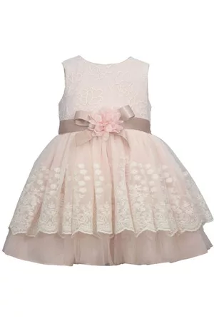 Iris & Ivy Women Party & Cocktail Dresses - Floral Embroidered Lace Party Dress & Bloomers in Blush at Nordstrom