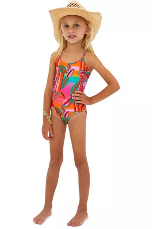 Beach Riot Kids Swimsuits - Kids' Little Julia One-Piece Swimsuit in Palm Beach at Nordstrom