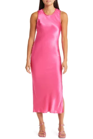 Sophie Rue Women Sleeveless Dresses - Viana Sleeveless Dress in Hot Pink at Nordstrom