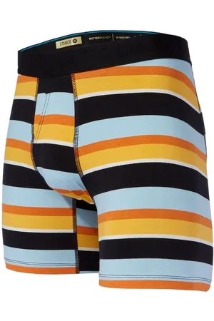 Stance Cabin Fever Cotton Boxer Brief Underwear - Orange