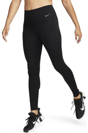 Nike Women's Pittsburgh Steelers Yard Line Leggings - Black - S Each