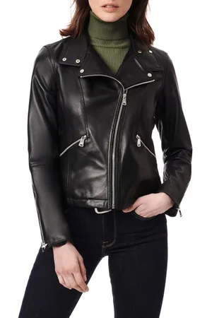 Bernardo Lambskin Leather Jacket