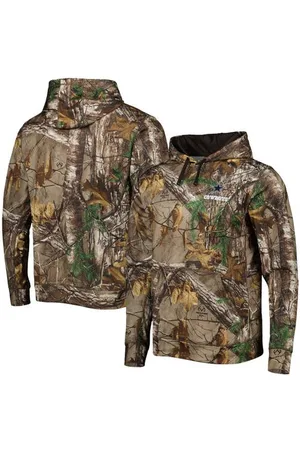 Men's Dunbrooke Black/Realtree Camo Green Bay Packers Decoy Tech Fleece  Full-Zip Hoodie