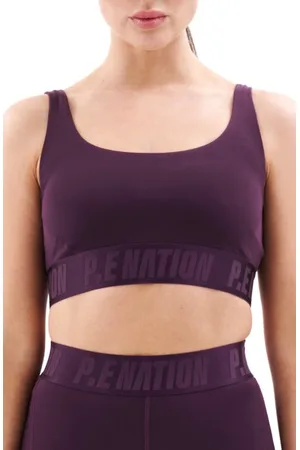 Purple PE Nation Enduro Sports Bra