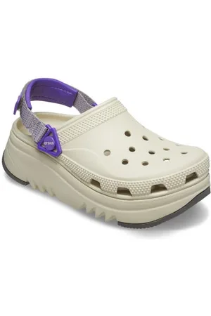 Balenciaga - x Crocs Rubber Platform Clogs - Womens - Light Purple