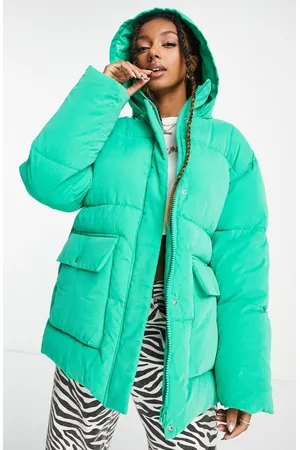 ASOS 4505 Tall ski hi-shine puffer jacket