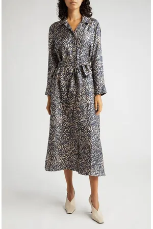 Rimmel Printed Silk Shirt Dress in Multicoloured - Max Mara