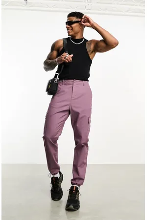 Cargo Pants in the color Purple for men