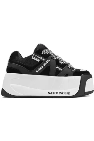 NAKED WOLFE Kosa Scribble graffiti-print Sneakers - Farfetch