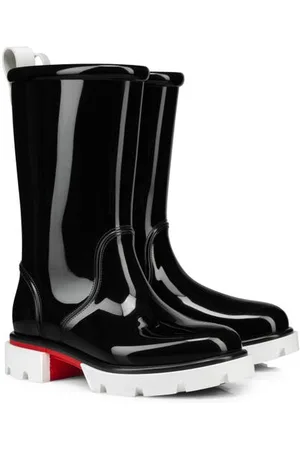 Christian Louboutin, Loubirain 70 pvc boots