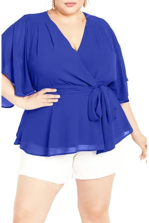 City Chic Wrap Tops & Dressy Tops - Women - 64 products | FASHIOLA.com