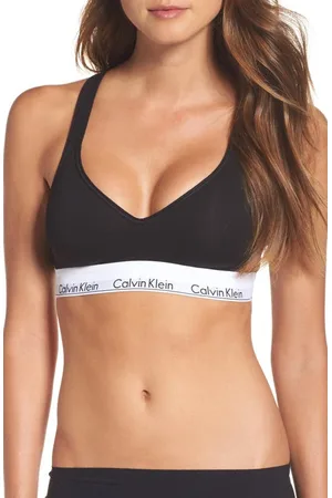 Calvin Klein Underwear Women's Modern Cotton Bralette, Dark Olive, Green,  XS at  Women's Clothing store