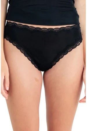 Buy Now-Yamamay Gear Printed Satin Lace Hipster Panty