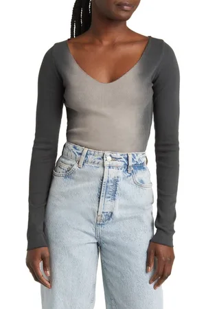 Topshop Petite fluffy circle crop top in black - part of a set