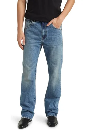 Flypaper Men's Big & Tall Bootcut Blue Jeans Regular Fit Mens Work