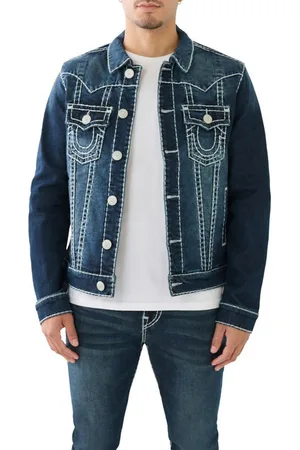 Lucky Brand Men's Fleece-Lined Corduroy Trucker Jacket - Macy's  Trucker  jacket outfit, Denim jacket men outfit, Jackets men fashion