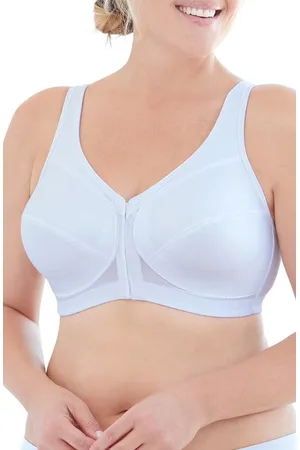  Womens Balconette Bra Plus Size Full Coverage Tshirt  Seamless Underwire Bras Back Smoothing Taupe Tan 40F
