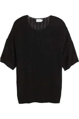Topman premium heavyweight oversized fit t-shirt with dropped shoulder in  black