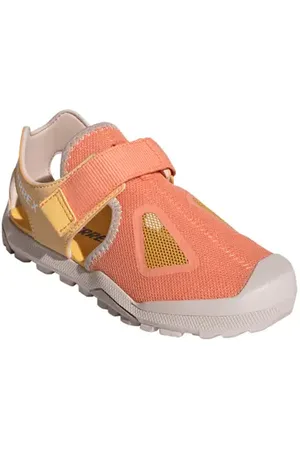 Camper Kids Wous touch-strap sandals - Yellow