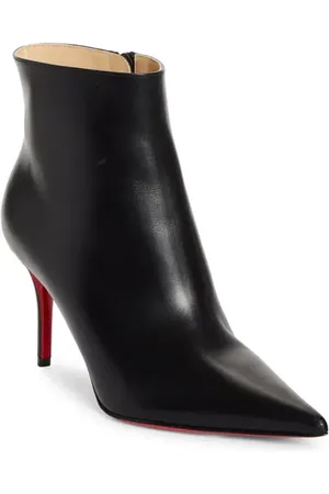 Christian Louboutin Apostropha Pointed Toe Bootie in at Nordstrom, Size 10.5Us