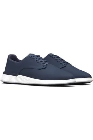 Wolf & Shepherd Crossover Plain Toe Derby in Navy /White at Nordstrom, Size 8