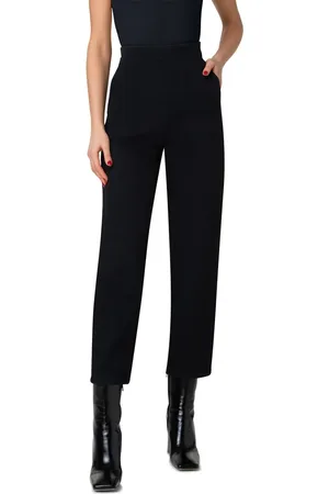 AKRIS Flynn High Waist Cotton Double Face Ankle Pants in at Nordstrom, Size 2