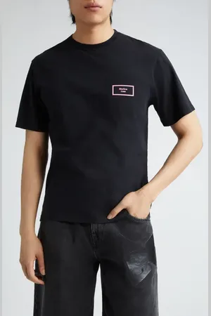 MARTINE ROSE Classic Logo Cotton T-Shirt in at Nordstrom, Size Small