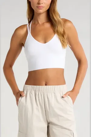 Zella Rhythm Seamless Sports Bra in at Nordstrom, Size X-Large