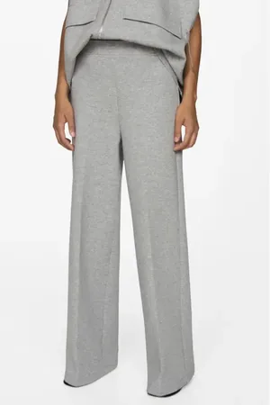 MANGO High Waist Wide Leg Pants in at Nordstrom, Size X-Large