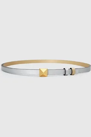 Belle & Bloom Cleopatra Pyramid Stud Leather Belt in at Nordstrom