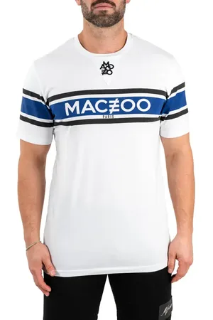 Maceoo Icon Border Cotton Graphic T-Shirt in at Nordstrom, Size 4