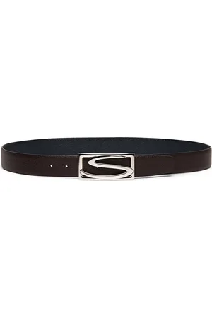 santoni Reversible Leather Belt in at Nordstrom, Size 32