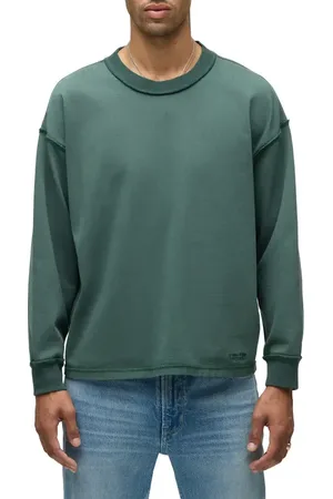 Hudson Heavyweight Cotton Long Sleeve T-Shirt in at Nordstrom, Size Small