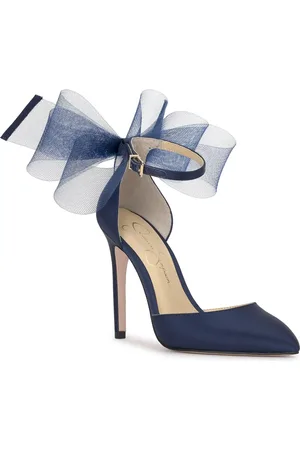 Jessica Simpson Phindies Ankle Strap Pointed Toe Pump in at Nordstrom, Size 10