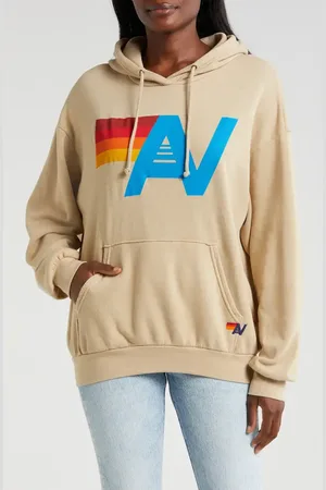 AVIATOR NATION Logo Hoodie in at Nordstrom, Size Large