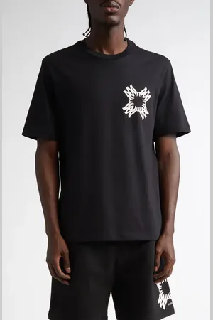AMIRI Quad Logo Cotton Graphic T-Shirt in at Nordstrom, Size Medium