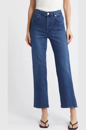 Frame Le Sleek High Waist Ankle Straight Leg Jeans in at Nordstrom, Size 24