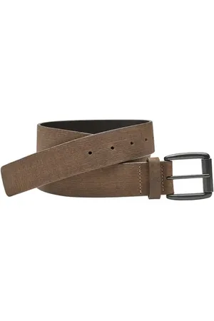 Johnston & Murphy Scored Leather Belt in at Nordstrom, Size 38