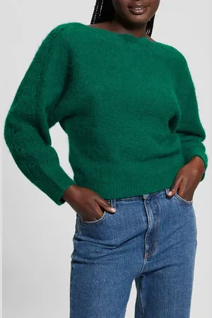 Guess Malorie Pointelle Detail Dolman Sleeve Sweater in at Nordstrom, Size X-Small