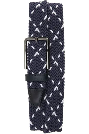 Johnston & Murphy Woven Stretch Knit Belt in at Nordstrom, Size 40