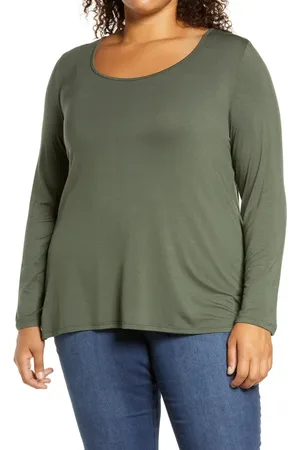 Loveappella Twist Back Top in at Nordstrom, Size 1X
