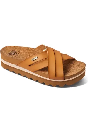 Reef Cushion Bloom Hi Slide Sandal in at Nordstrom, Size 6