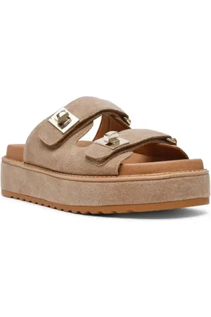 Steve Madden Bigschmona Platform Slide Sandal in at Nordstrom, Size 8.5