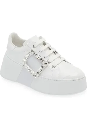 Roger Vivier Viv Skate Platform Sneaker in at Nordstrom, Size 9.5Us