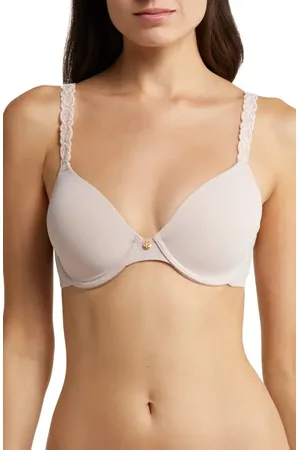 Natori Pure Luxe Underwire T-Shirt Bra in at Nordstrom, Size 30G