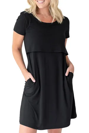 Kindred Bravely Eleanora Maternity/Nursing Lounge Dress in at Nordstrom, Size Small