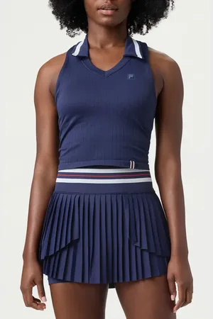 Fila Challenger Sleeveless Rib Polo in at Nordstrom, Size X-Large