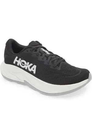 Hoka One One Rincon 4 Running Shoe in Black /White at Nordstrom, Size 8