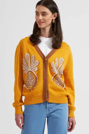 La DoubleJ Pineapple Cardigan at Nordstrom, Size Medium
